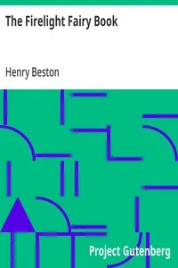 The Firelight Fairy Book — Henry Beston cover