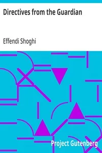 Directives from the Guardian — Effendi Shoghi cover