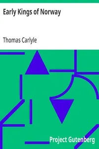 Early Kings of Norway — Thomas Carlyle cover