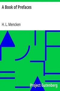 A Book of Prefaces cover