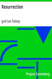 Resurrection — Leo, graf Tolstoy cover