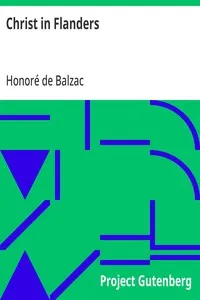 Christ in Flanders — Honoré de Balzac cover