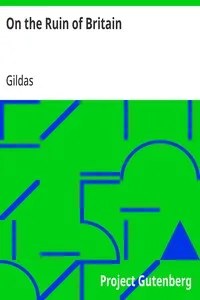 On the Ruin of Britain — Gildas cover