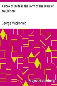 A Book of Strife in the Form of The Diary of an Old Soul — George MacDonald cover