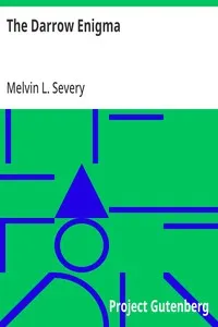 The Darrow Enigma — Melvin L. (Melvin Linwood) Severy cover