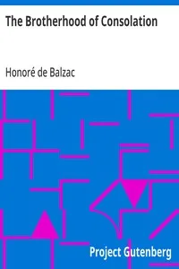 The Brotherhood of Consolation — Honoré de Balzac cover
