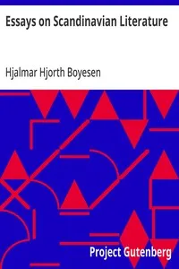 Essays on Scandinavian Literature — Hjalmar Hjorth Boyesen cover
