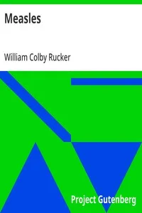 Measles — William Colby Rucker cover