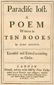 Paradise Lost — John Milton cover