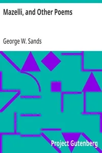 Mazelli, and Other Poems cover