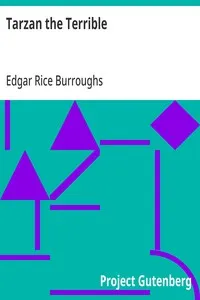 Tarzan the Terrible — Edgar Rice Burroughs cover