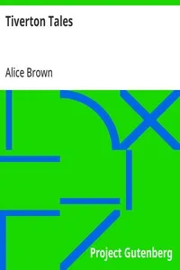 Tiverton Tales — Alice Brown cover