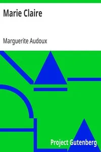 Marie Claire — Marguerite Audoux cover