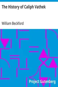The History of Caliph Vathek — William Beckford cover
