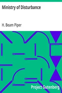 Ministry of Disturbance — H. Beam Piper cover