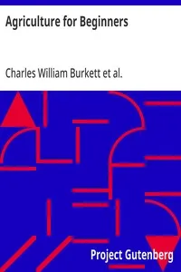 Agriculture for Beginners: Revised Edition — Charles William Burkett cover