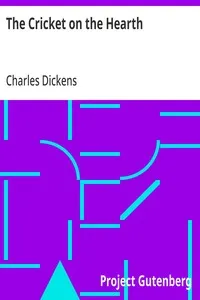 The Cricket on the Hearth — Charles Dickens cover