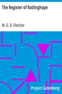 The Register of Ratlinghope — Anonymous cover