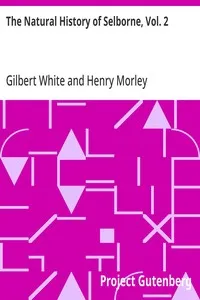 The Natural History of Selborne, Vol. 2 — Gilbert White cover