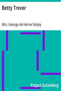 Betty Trevor — George de Horne, Mrs. Vaizey cover