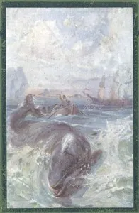 Fighting the Whales — R. M. (Robert Michael) Ballantyne cover