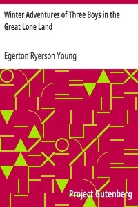 Winter Adventures of Three Boys in the Great Lone Land — Egerton Ryerson Young cover
