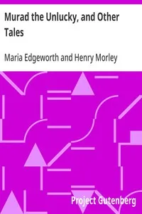 Murad the Unlucky, and Other Tales — Maria Edgeworth cover