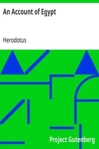 An Account of Egypt — Herodotus cover