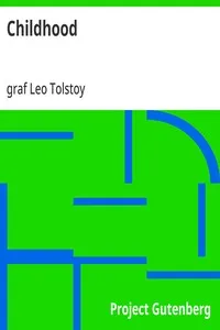 Childhood — Leo, graf Tolstoy cover