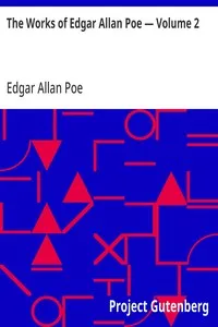 The Works of Edgar Allan Poe — Volume 2 — Edgar Allan Poe cover