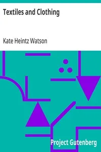 Textiles and Clothing — Kate Heintz Watson cover