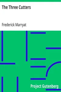 The Three Cutters — Frederick Marryat cover