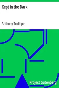 Kept in the Dark — Anthony Trollope cover