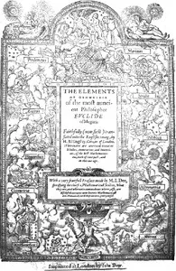 The Mathematicall Praeface to Elements of Geometrie of Euclid of Megara — John Dee cover