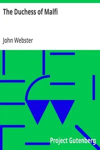 The Duchess of Malfi — John Webster cover