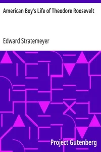 American Boy's Life of Theodore Roosevelt — Edward Stratemeyer cover