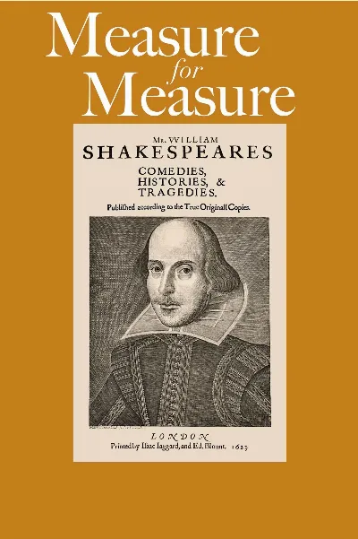 Measure for Measure — William Shakespeare cover
