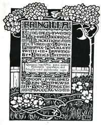 Fringilla: Some Tales In Verse — R. D. (Richard Doddridge) Blackmore cover