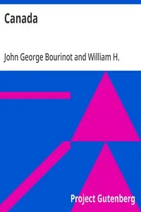 Canada — John George Bourinot cover