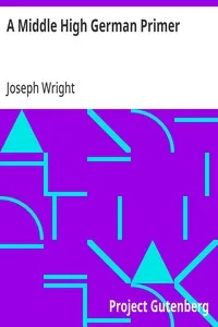 A Middle High German Primer: Third Edition cover