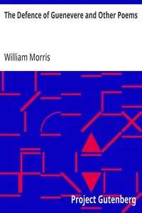 The Defence of Guenevere and Other Poems — William Morris cover