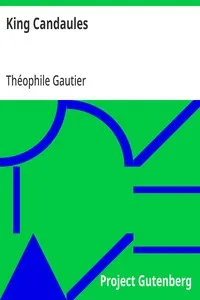 King Candaules — Théophile Gautier cover