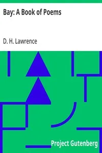 Bay: A Book of Poems cover