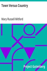 Town Versus Country — Mary Russell Mitford cover