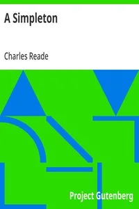A Simpleton — Charles Reade cover