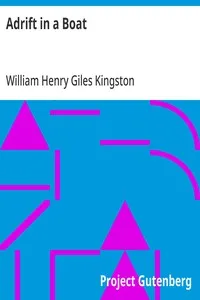 Adrift in a Boat — William Henry Giles Kingston cover
