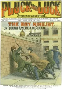The boy nihilist : $b or, Young America in Russia — Allan Arnold cover