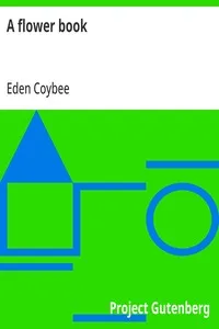 A flower book — Eden Coybee cover