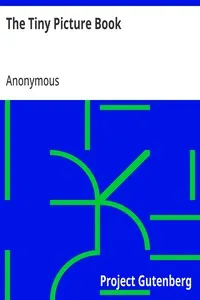 The Tiny Picture Book — Anonymous cover
