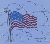 The Flag of My Country = Shikéyah Bidah Na'at'a'í — Cecil S. King cover